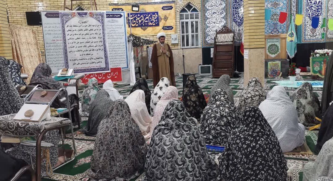 مساجد پلدختر و معمولان میزبان خلوت عاشقانه معتکفین