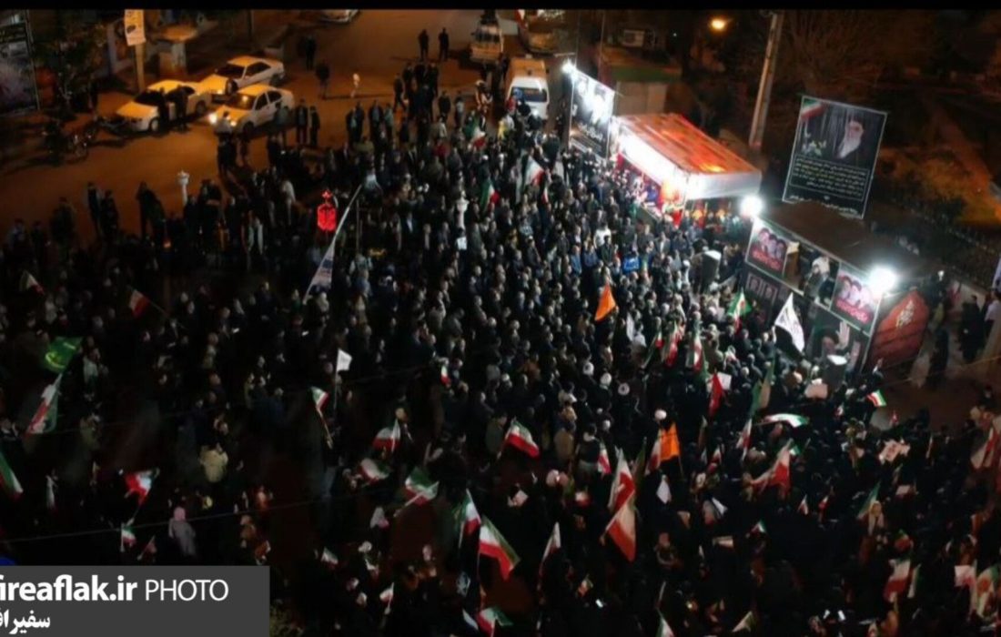 قیام شبانهروزی مردم پلدختر در خیابانها