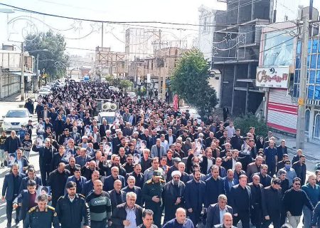 خروش طوفانی نمازگزاران پلدختری علیه آمریکا و اسرائیل