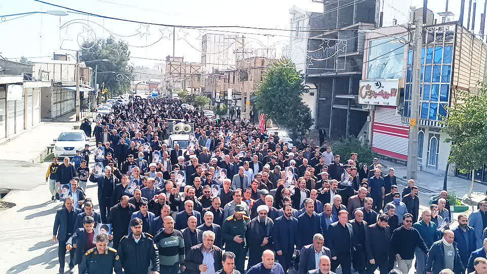 فریاد مقاومت در خیابان‌های پلدختر