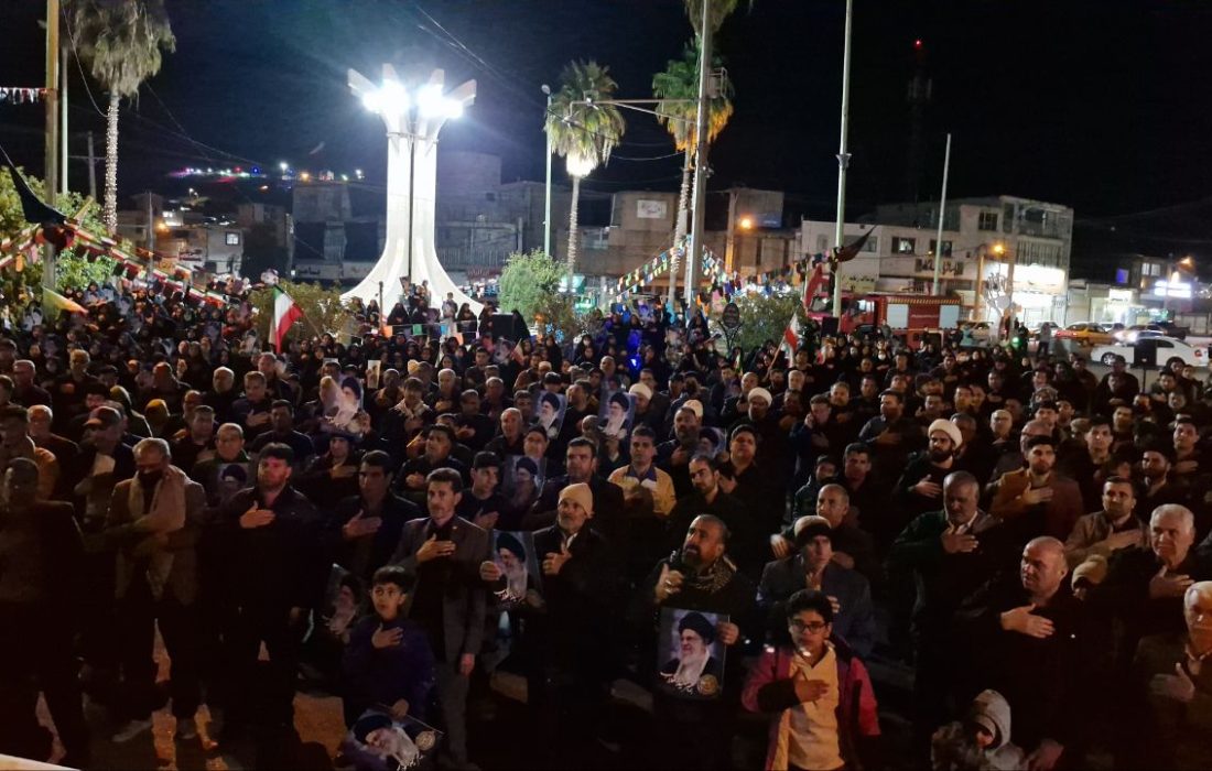 پلدختر در خط مقدم انقلاب
