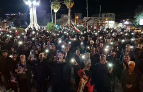 طنین «یا حسین» در خروش شبانه پلدختر