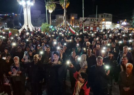 طنین «یا حسین» در خروش شبانه پلدختر