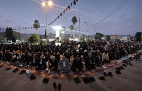 لحظات تحویل سال در پلدختر