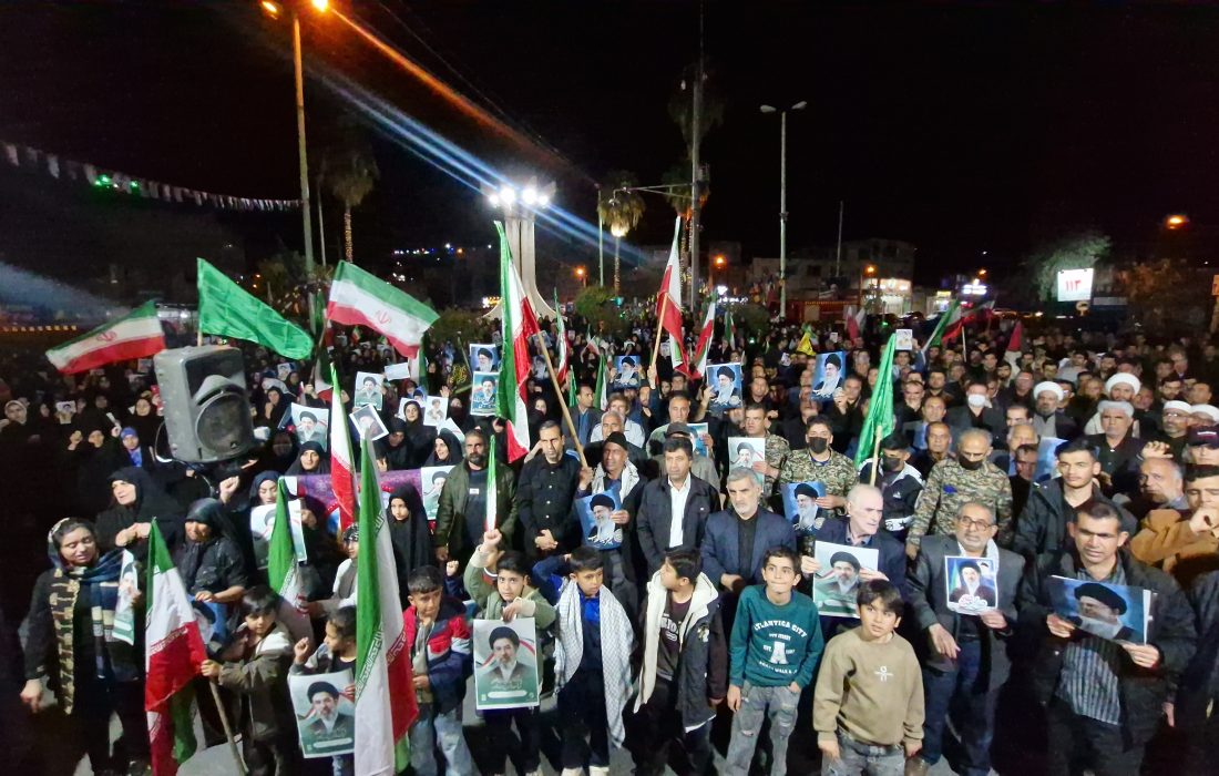 بیعت پلدختری‌ها با امام امت در زیر بارش رحمت الهی