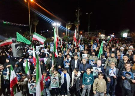 بیعت پلدختری‌ها با امام امت در زیر بارش رحمت الهی