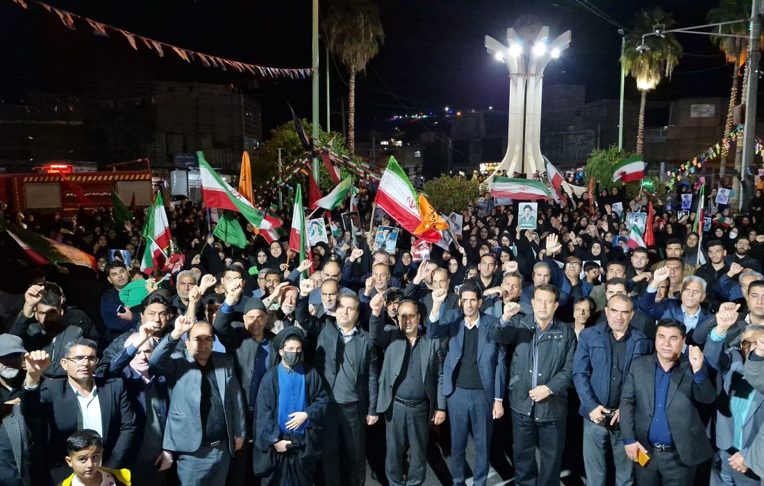 تجدید بیعت فرهنگیان پلدختری با رهبر انقلاب