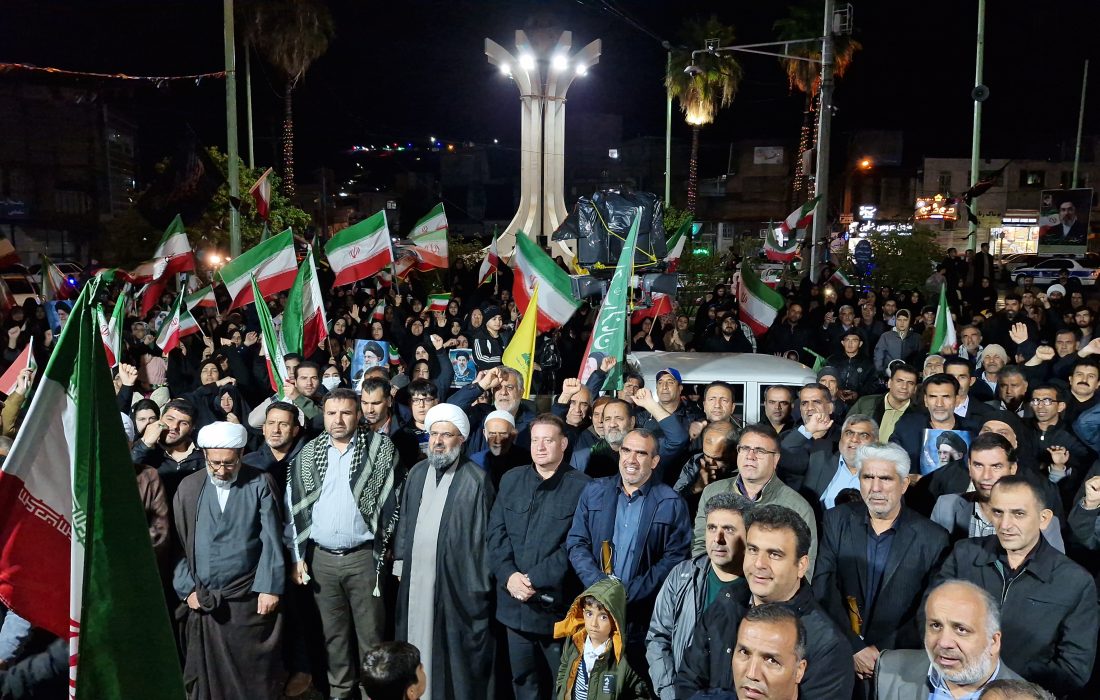 موج بیست و پنجم حماسه خیابان با میدانداری فدائیان وطن در پلدختر