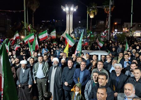 موج بیست و پنجم حماسه‌ خیابان با میدان‌داری فدائیان وطن در پلدختر