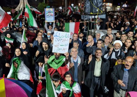 خروش پلدختر در دل باران؛ موج بیست‌وهفتم دفاع خیابانی شکل گرفت