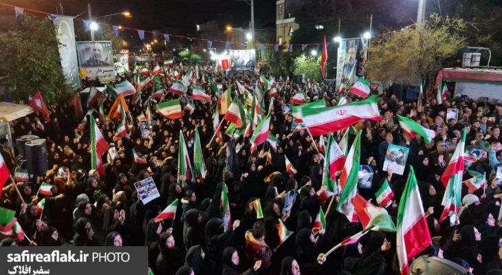 خروش سلحشوران پلدختر در شب‌های مقاومت