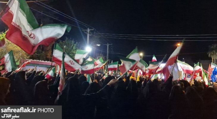 پلدختری‌ها میدان‌داران همیشگی حماسه‌های خیابانی