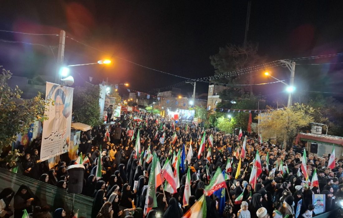 سنگ‌تمام پلدختری‌ها در سی و چهارمین شب حماسه