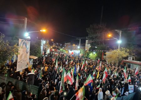 سنگ‌تمام پلدختری‌ها در سی و چهارمین شب حماسه
