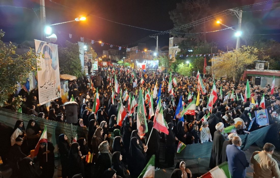 محفل باشکوه دفاع از وطن در پلدختر