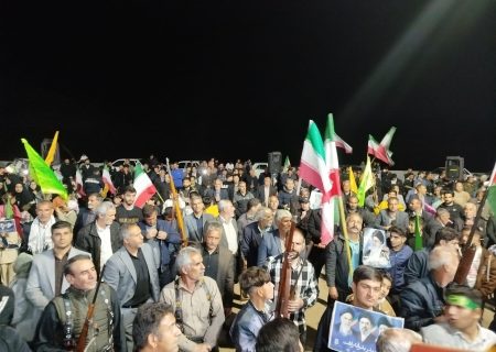 افرینه، صحنه تجدید میثاق مدافعان میهن با آرمان‌های انقلاب