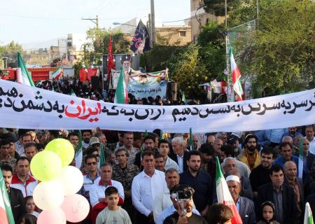 جان‌فدایان پلدختری اقتدار را به رخ دنیا کشیدند