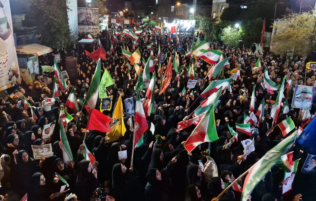 حضور پرشور مردم پلدختر در سی‌وهفتمین موج حماسه خیابان