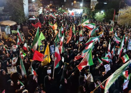 حضور پرشور مردم پلدختر در سی‌وهفتمین موج حماسه خیابان