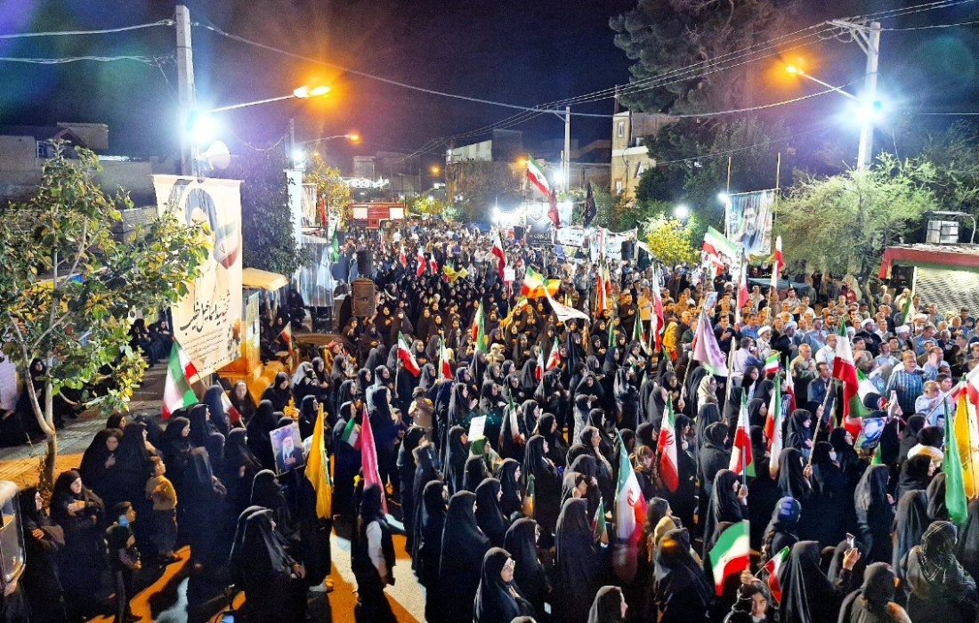هفتاد وهفتمین حماسه پلدختری ها در میعادگاه خیابان
