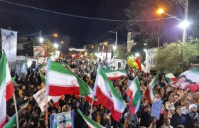 شکوه حضور پلدختری ها در حماسه خیابان