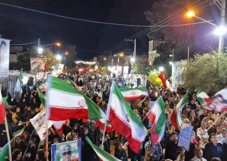 شکوه حضور پلدختری ها در حماسه خیابان