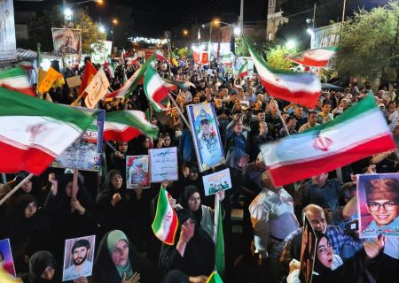 خیابان های پلدختر در تسخیر حماسه سازان وطن
