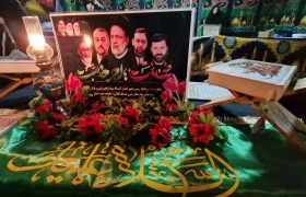 برگزاری دومین سالگرد شهادت شهدای خدمت در اجتماع شبانه پلدختر