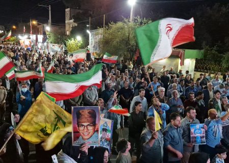 پلدختر میدان وفاداری به انقلاب و ایران شد