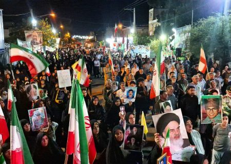 بیعت مردم پلدختر با رهبر معظم انقلاب در عید ولایت