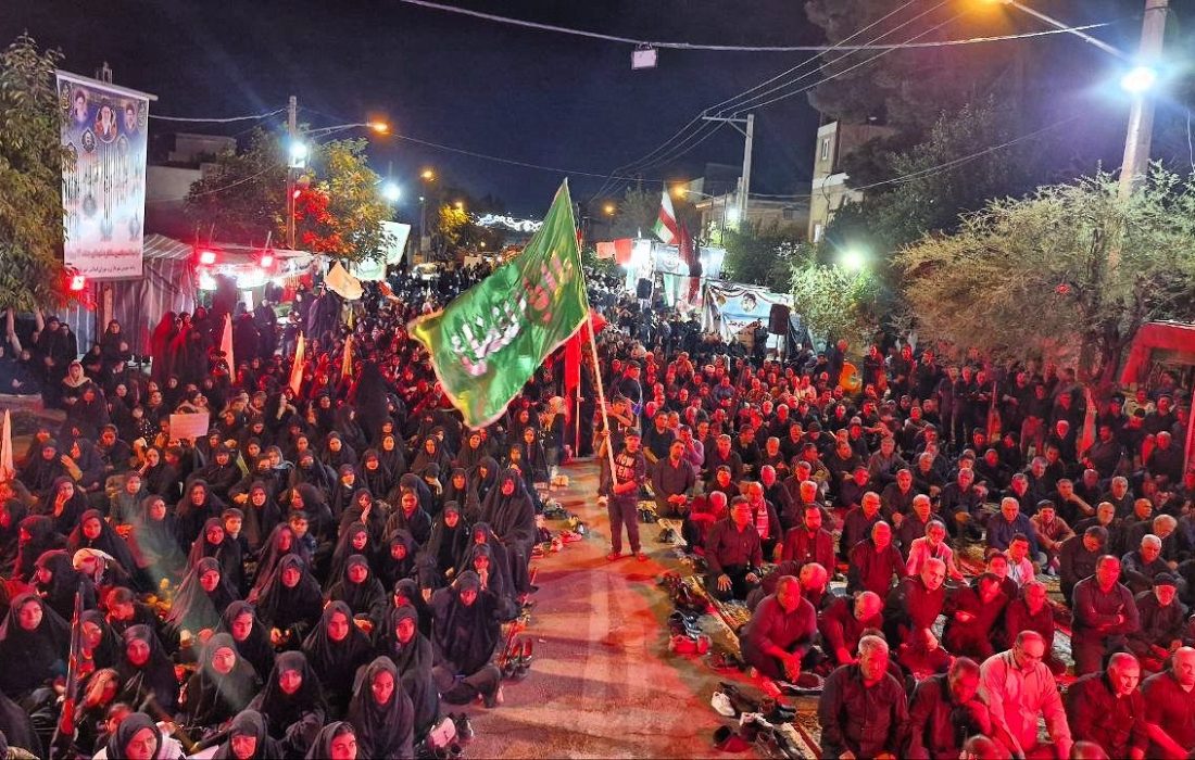 همنوایی شور حسینی و حماسه مردمی در خیابانهای پلدختر