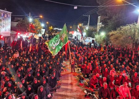 همنوایی شور حسینی و حماسه مردمی در خیابان‌های پلدختر