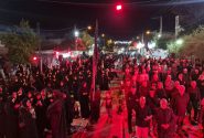 پلدختر زیر سایه پرچم ایران و بیرق حسینی؛ تجلی وحدت در «۱۲۰ حماسه خیابان»