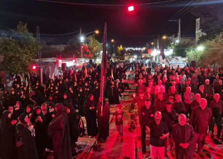 پلدختر زیر سایه پرچم ایران و بیرق حسینی؛ تجلی وحدت در «۱۲۰ حماسه خیابان»