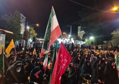 پلدختری‌ها نخستین شب محرم را با «حماسه خیابان» رقم زدند