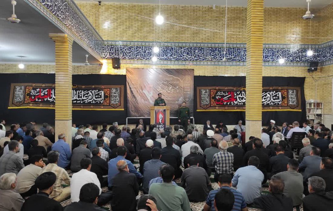 بزرگداشت امام شهید امت در پلدختر برگزار شد