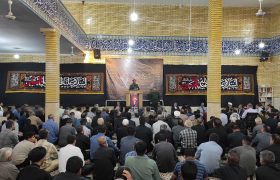 بزرگداشت امام شهید امت در پلدختر برگزار شد