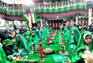 دستان کوچک، دلهای آسمانی؛ بر سفره حضرت رقیه (س)در پلدختر