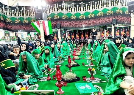 دستان کوچک، دل‌های آسمانی؛ بر سفره حضرت رقیه (س)در پلدختر