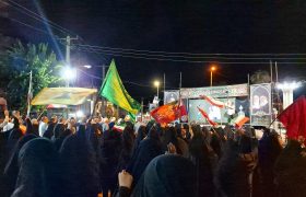 تداوم حماسه مردم پلدختر در گرامیداشت ۱۶۸ شهید دانش‌آموز میناب