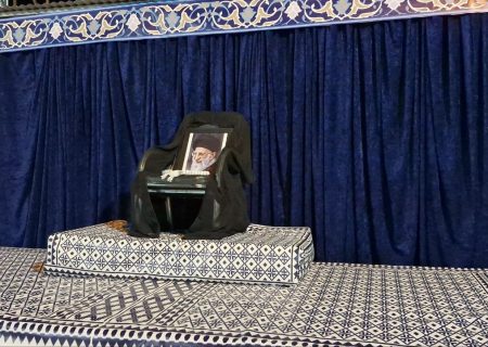 مراسم چهلمین روز تشییع و تدفین رهبر شهید انقلاب اسلامی در پلدختر برگزار شد