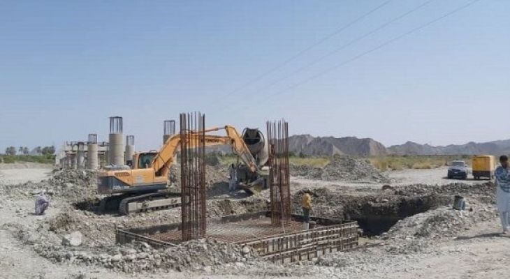 عملیات ساخت پل «دریا» در پلدختر آغاز شد
