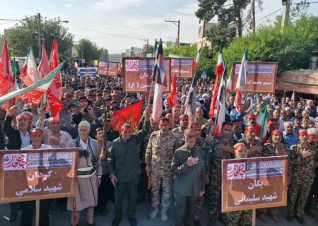 جلوه نمایی اتحاد مردم پلدختر در رزمایش جان فدا